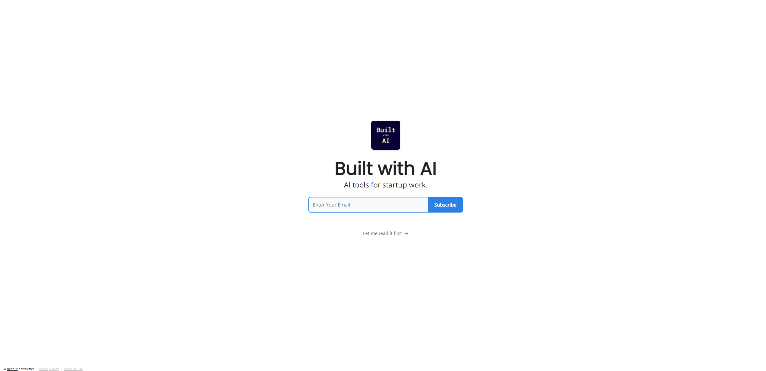 Built With AI