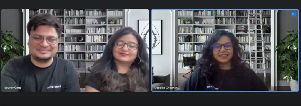 Sourav Garg, along with his co-founders Deepika Chauhan and Parija Kopergaonkar