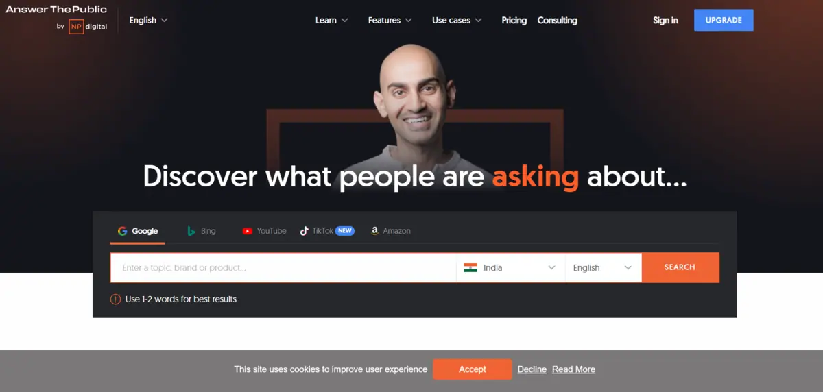 AnswerThePublic AnswerThePublic