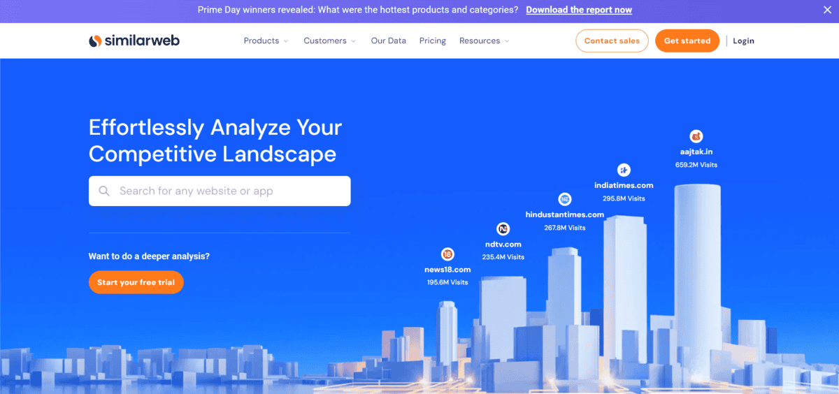 Similarweb Similarweb- Best Market Research Tool