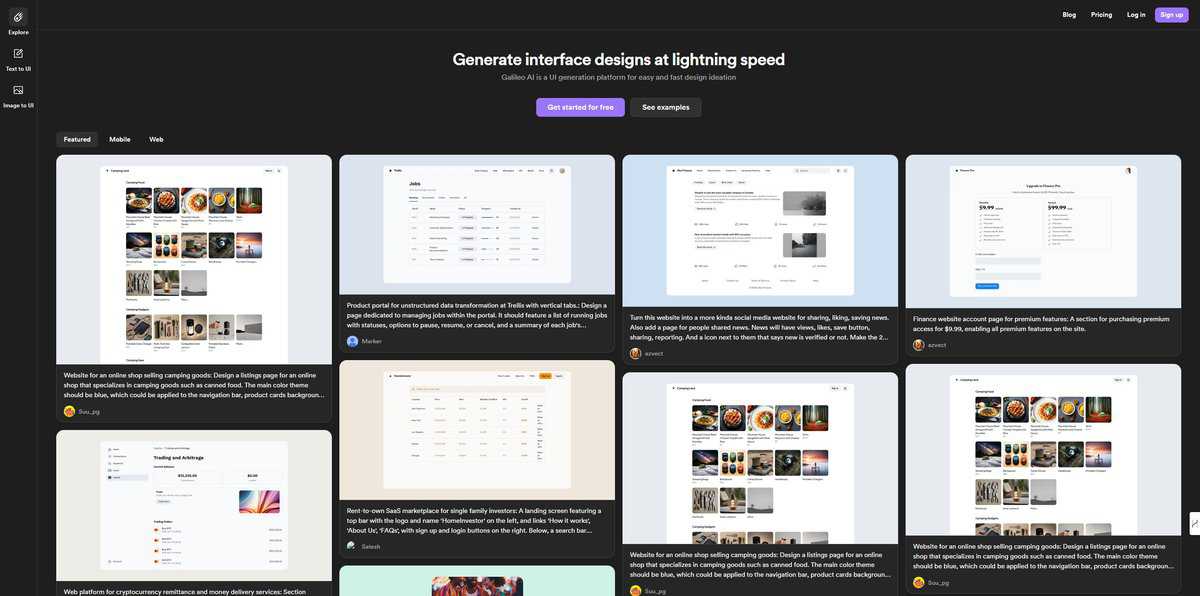 11 - Galileo AI Galileo.ai - Best AI Tools For Designers