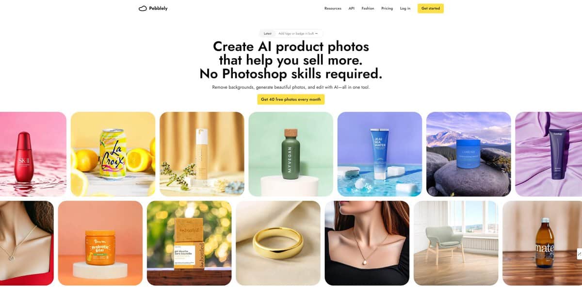 4 - Pebblely AI Product Photograph Pebblely - Best AI Tools For Designers