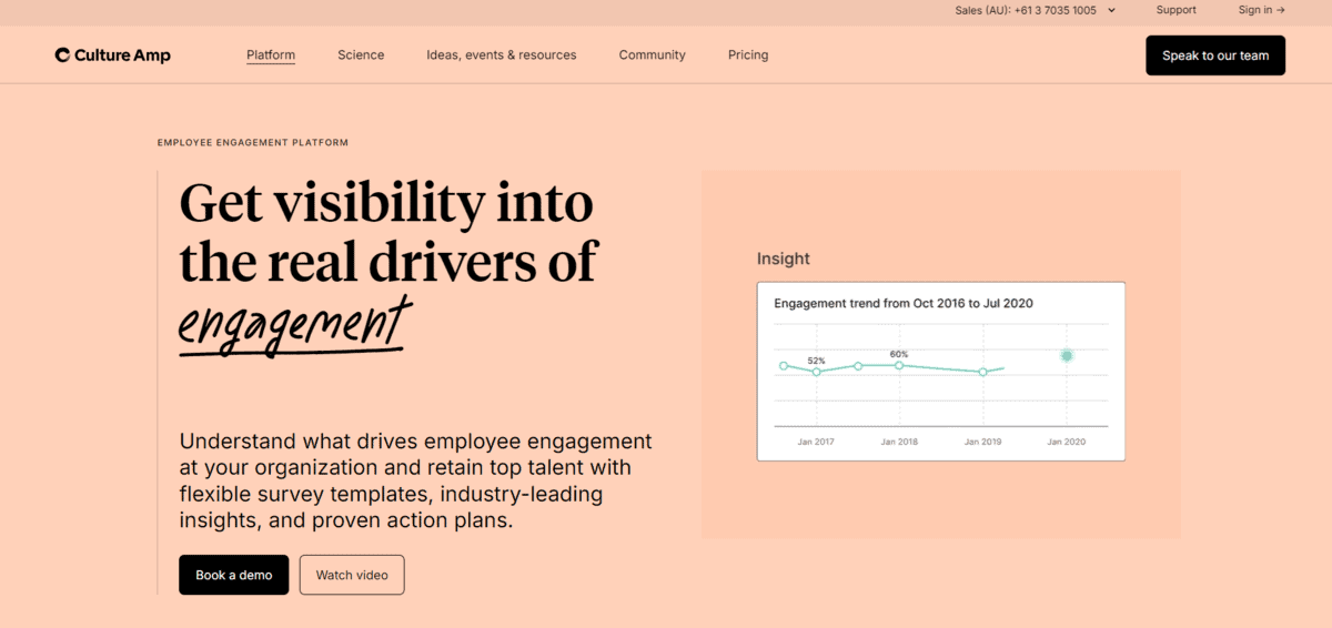 Culture Amp Culture Amp - Best Survey Tool