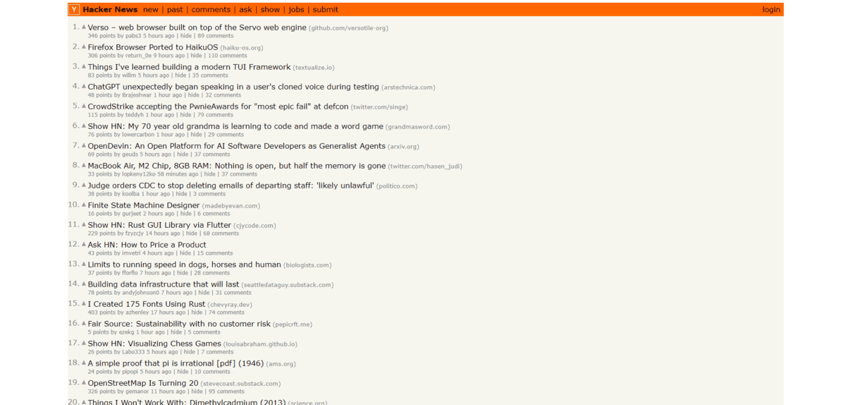 Picture9 Hacker News - Best Startup Directory