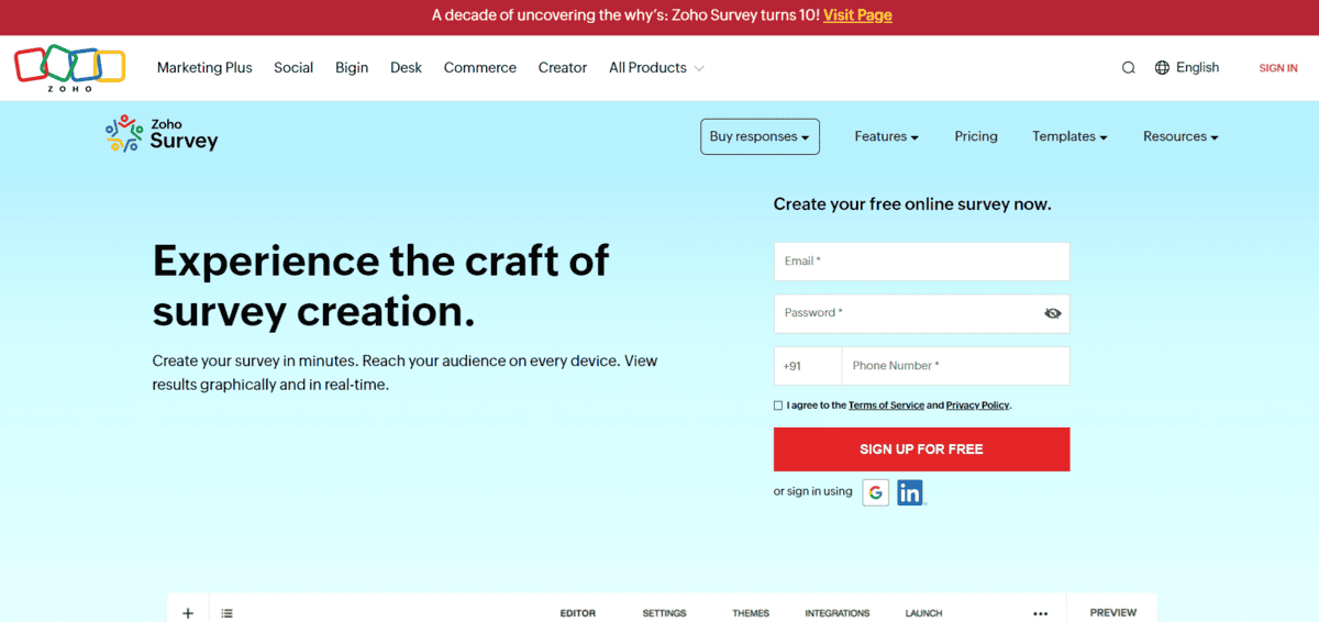 Zoho Survey Zoho Survey