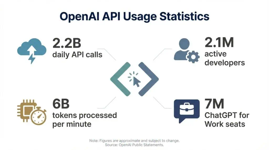 OpenAI API usage statics