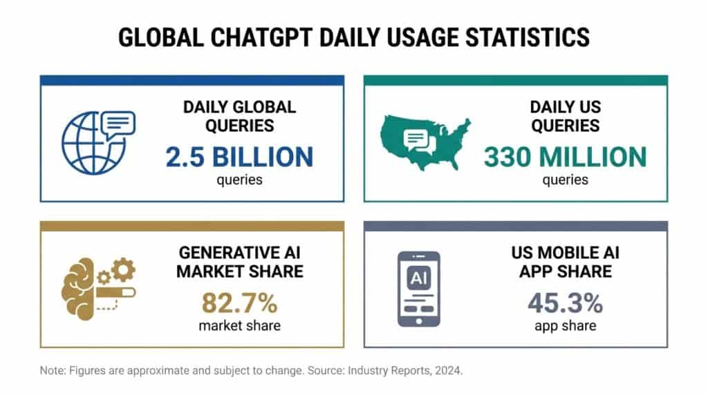 chatgpt daily usage data