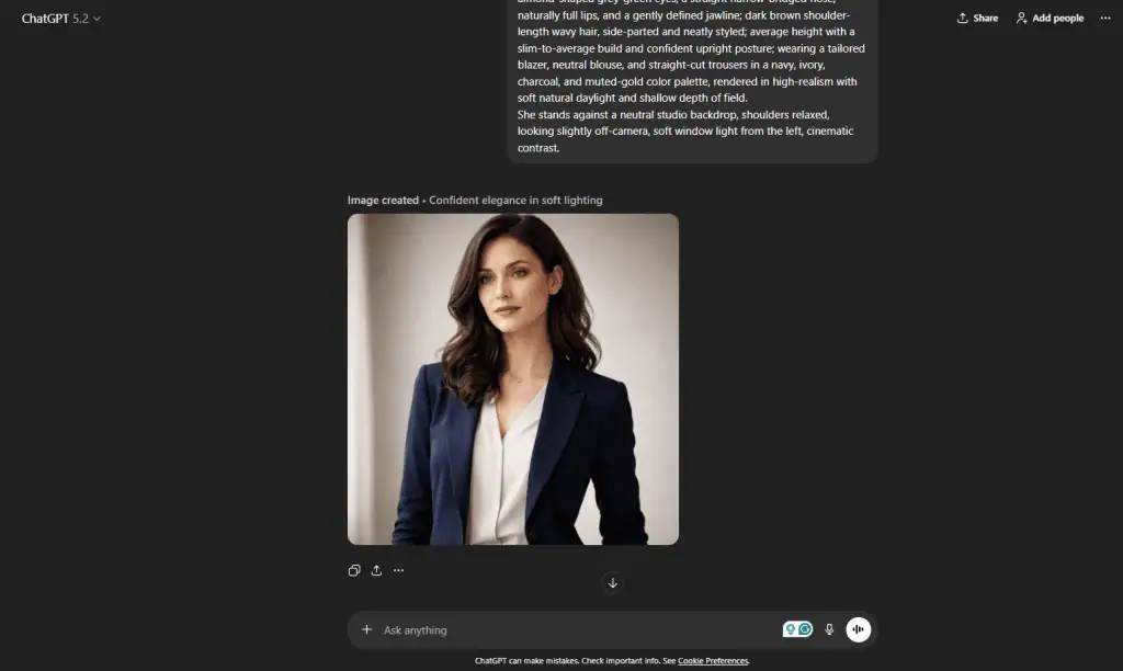 Copy each prompt from ChatGPT one by one and paste them into the chat