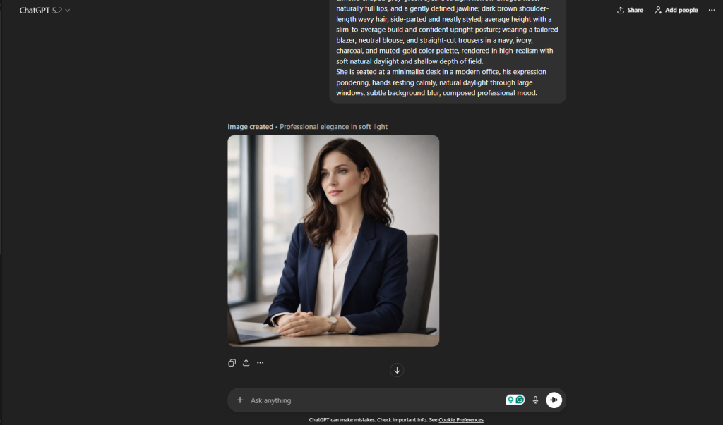 Copy each prompt from ChatGPT one by one and paste them into the chat