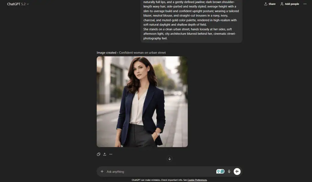 Copy each prompt from ChatGPT one by one and paste them into the chat