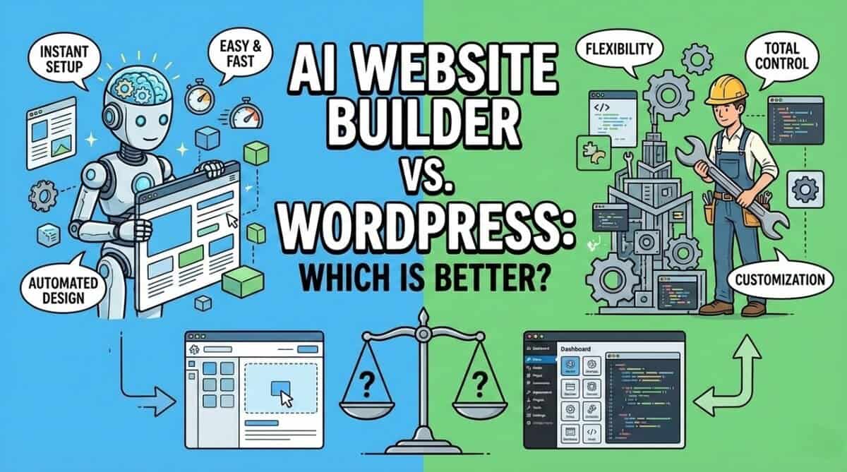 AI Website Builder vs. WordPress: Which Is Better?
