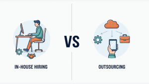 outsourcing vs in house hiring