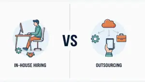 outsourcing vs in house hiring