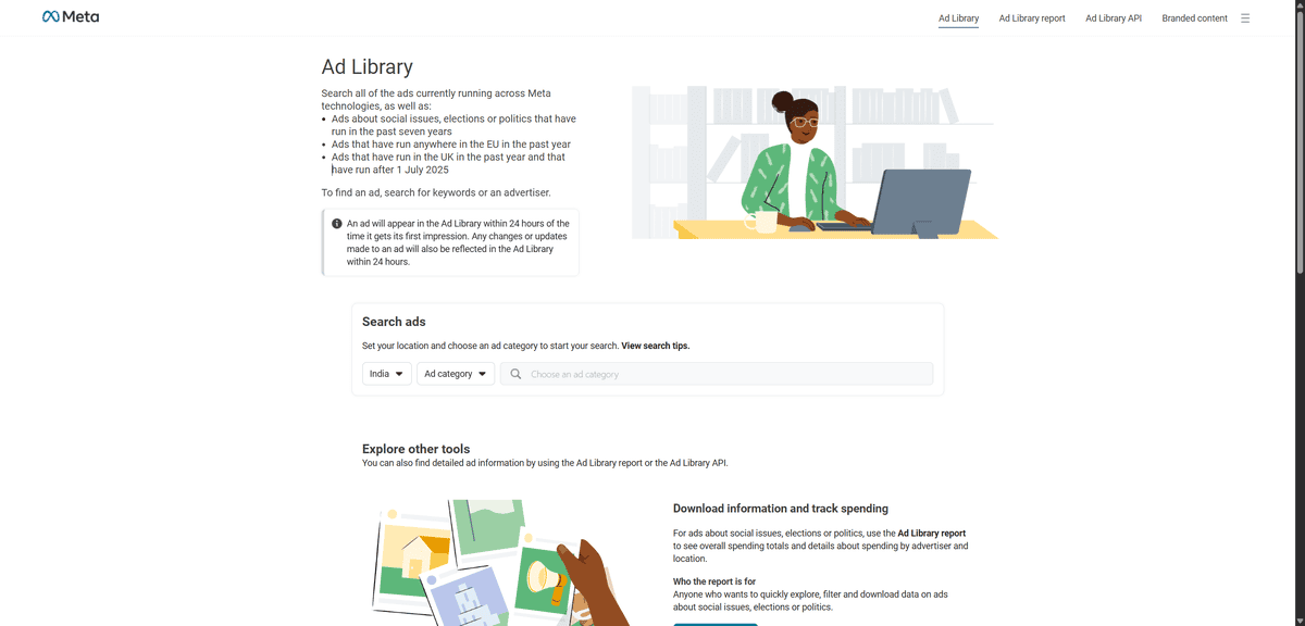 Facebook Ads Library