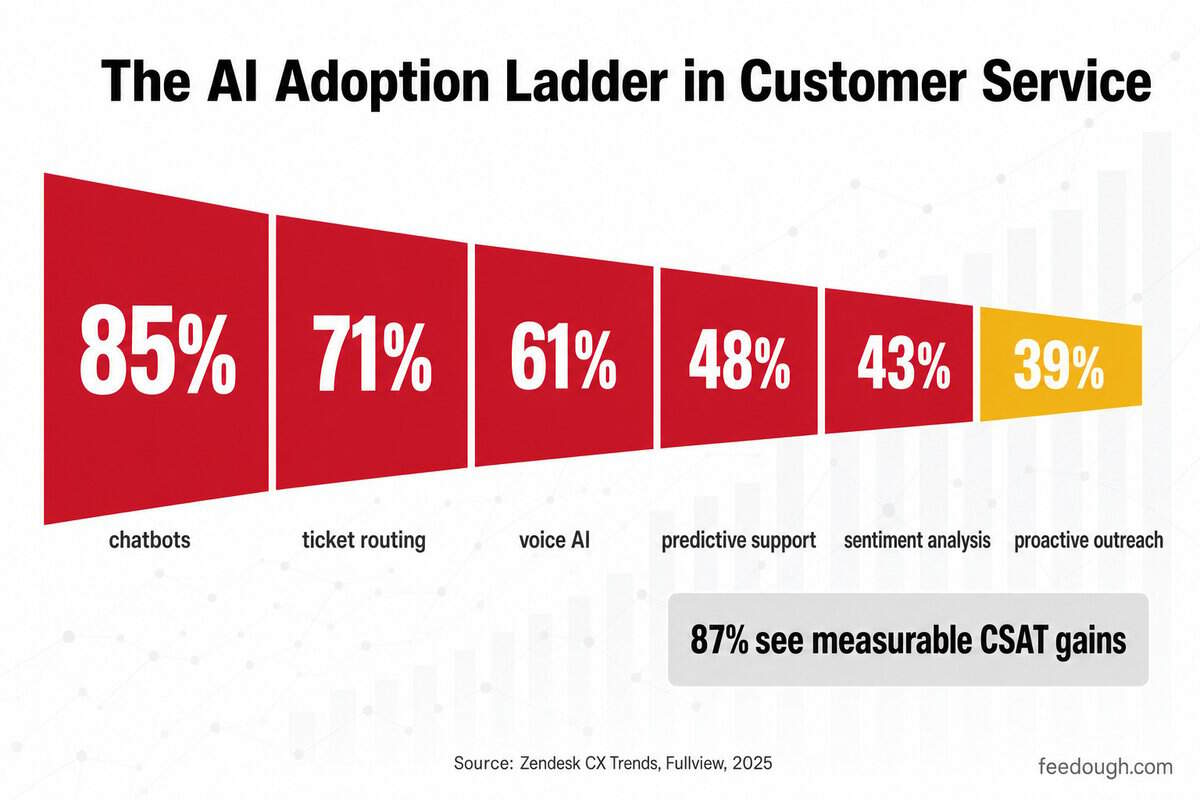 Current AI Adoption in Customer Service