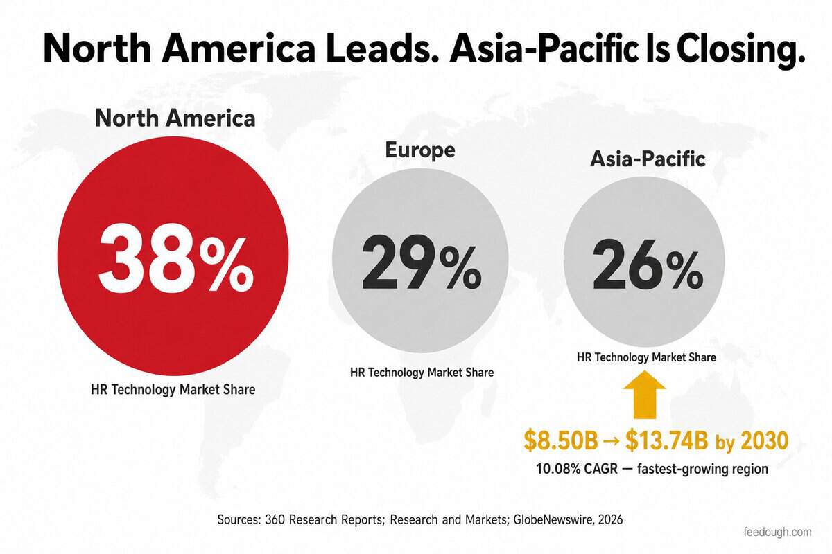 Regional Market Distribution and Leadership