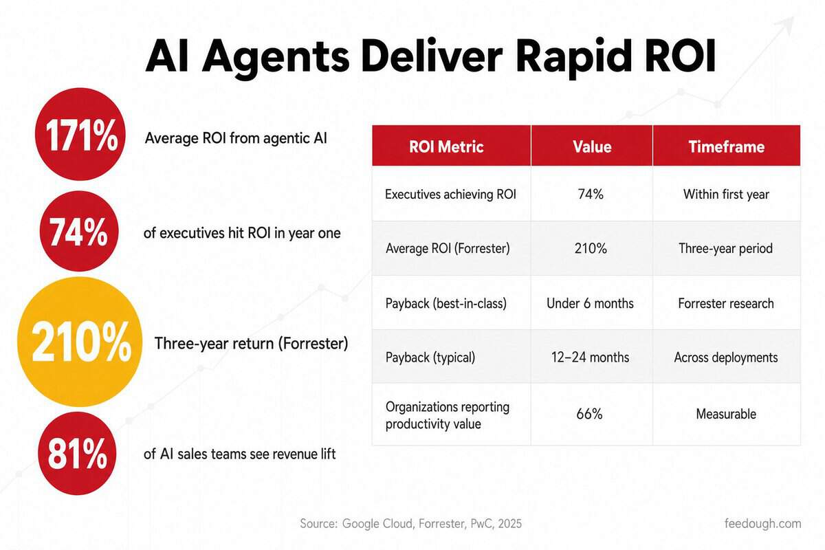AI Agents ROI and Business Performance Metrics