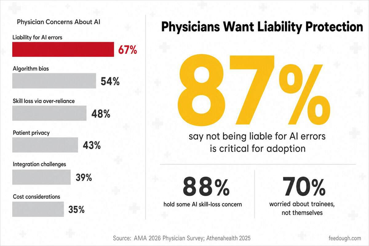 What concerns do medical professionals have about AI?