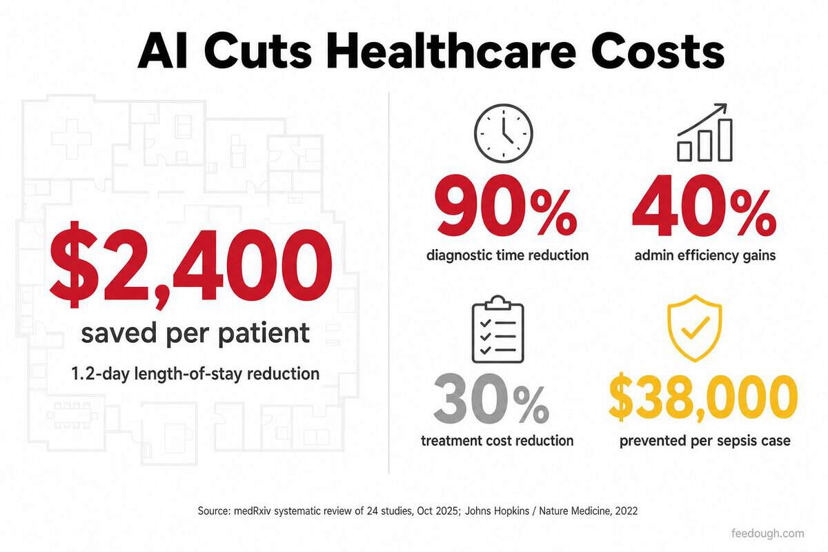 How does AI affect healthcare operational efficiency?