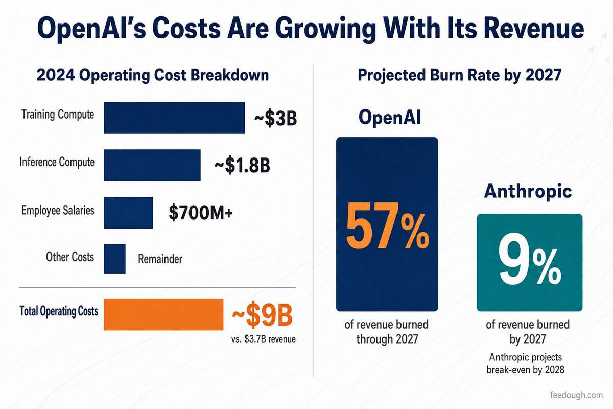 OpenAI Profit & Loss Statistics